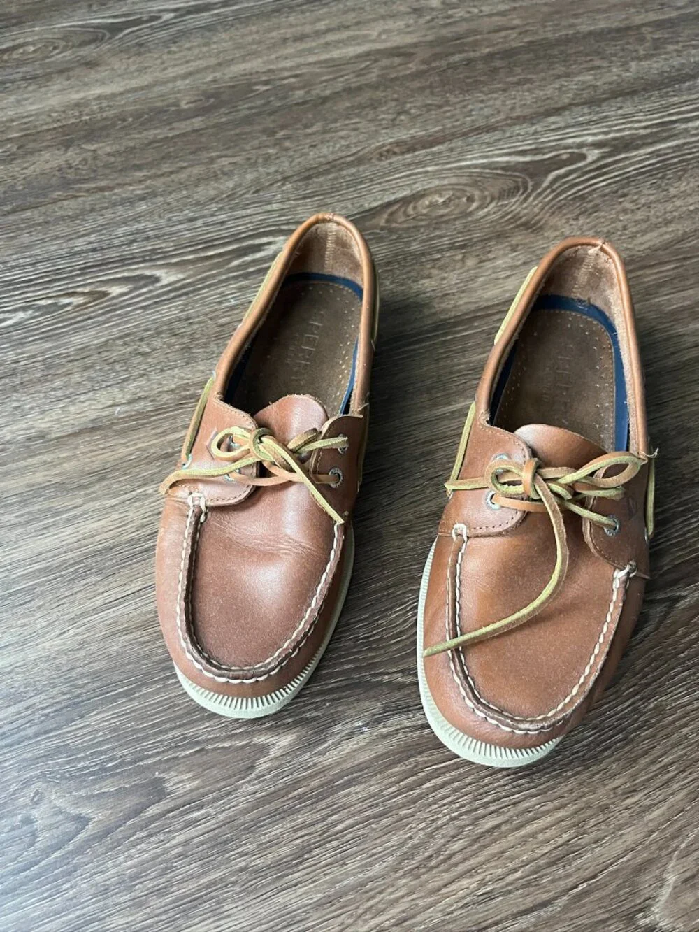 Sperry's Mens Boat Shoe Brown Colorway Size 10 Good Condition